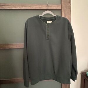 Madewell | Men's Forest Green Pullover | Size M